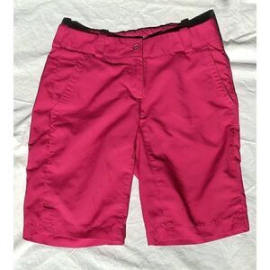 Nikegolf Women's Tour Performance Pink Shorts Size 2 Dryfit